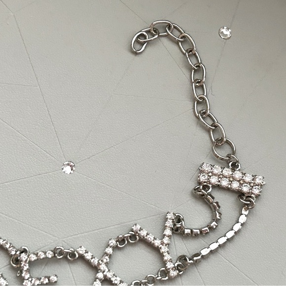 ✨ Silver Crystal “SEXY” Statement Bracelet – Sparkly, Sassy & Ready to Shine! ✨ - Picture 5 of 16